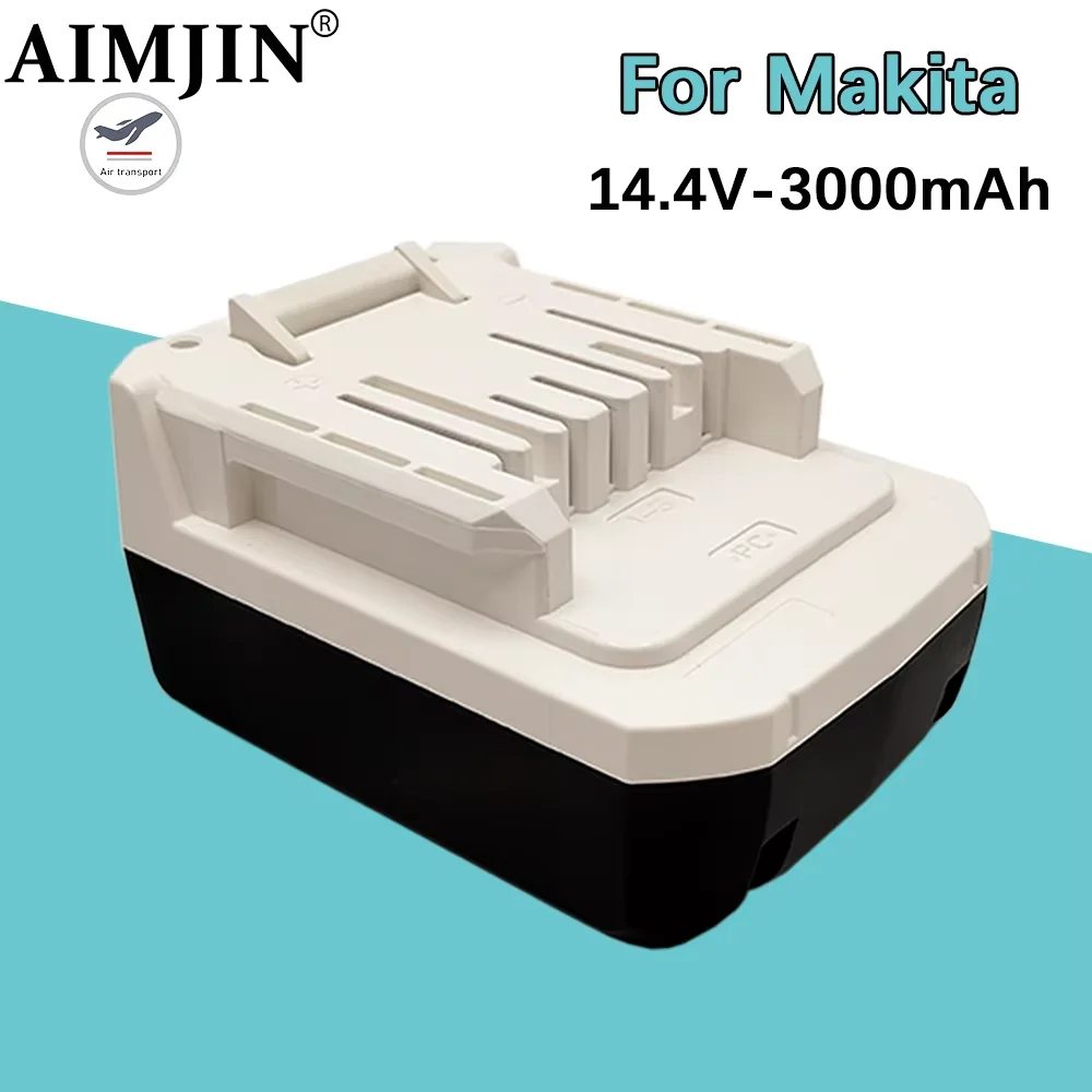 Li-ion 14.4V battery For Makita 3000mAh Power Tools Battery BL1415G BL1413G BL1460G DC18WA UH480D UH520D UM165D UR140D DMR106
Li-ion 14.4V battery For Makita 3000mAh Power Tools Battery BL1415G BL1413G BL1460G DC18WA UH480D UH520D UM165D UR140D DMR106