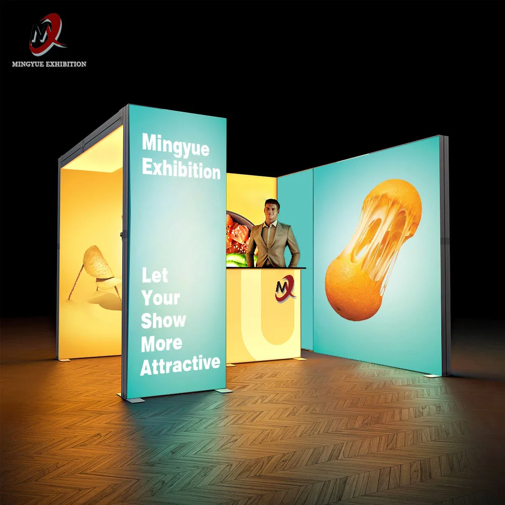 3*3 модульный светодиодный рекламный световой короб, оборудование для торгового шоу, современная выставочная световая коробка, рама, напольная стойка 10x10
3*3 модульный светодиодный рекламный световой короб, оборудование для торгового шоу, современная выставочная световая коробка, рама, напольная стойка 10x10