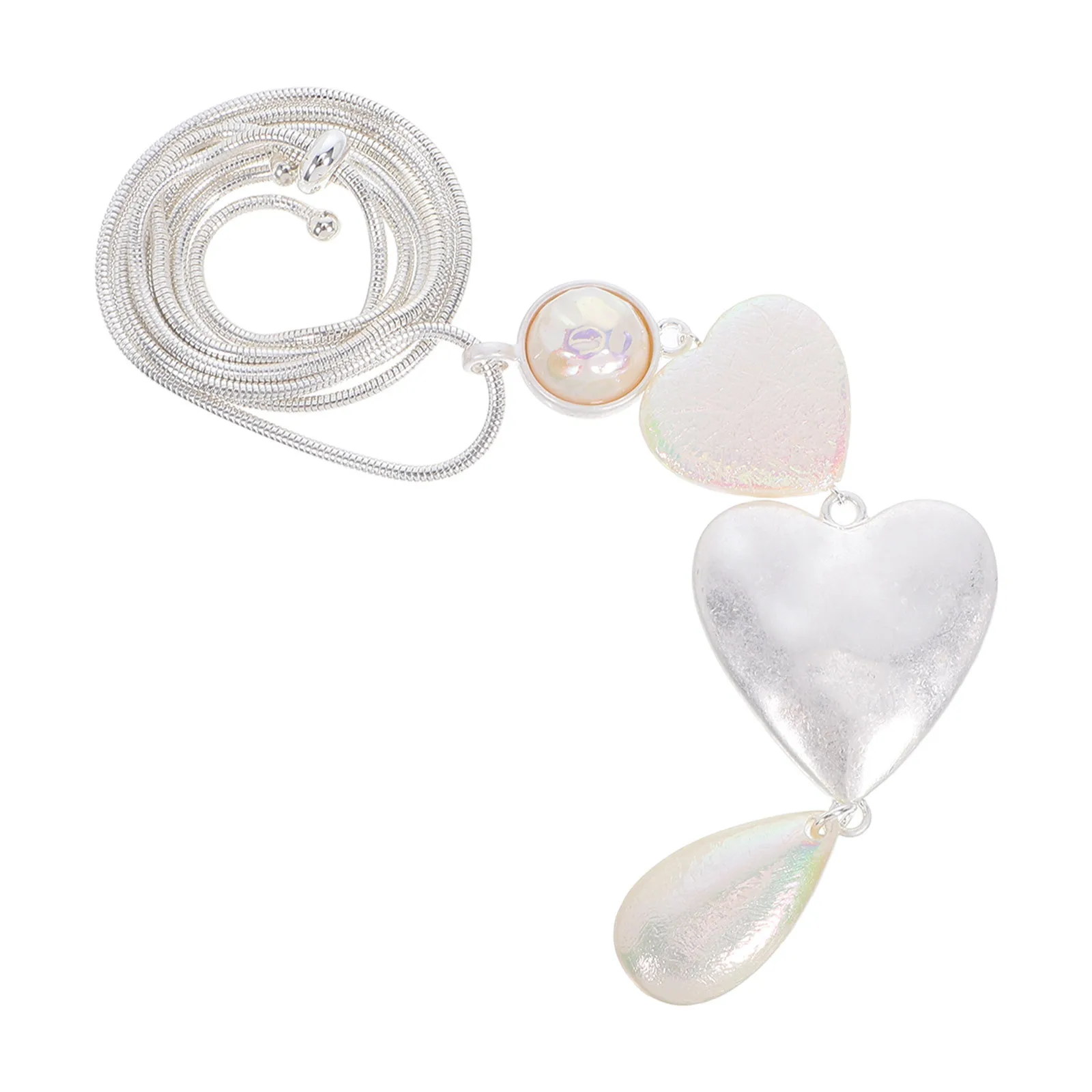 Vintage Long Heart Necklace Metal Pendant Sweater Chain Statement Jewelry for Women Gift Heart Pendant Necklace for Women
Vintage Long Heart Necklace Metal Pendant Sweater Chain Statement Jewelry for Women Gift Heart Pendant Necklace for Women