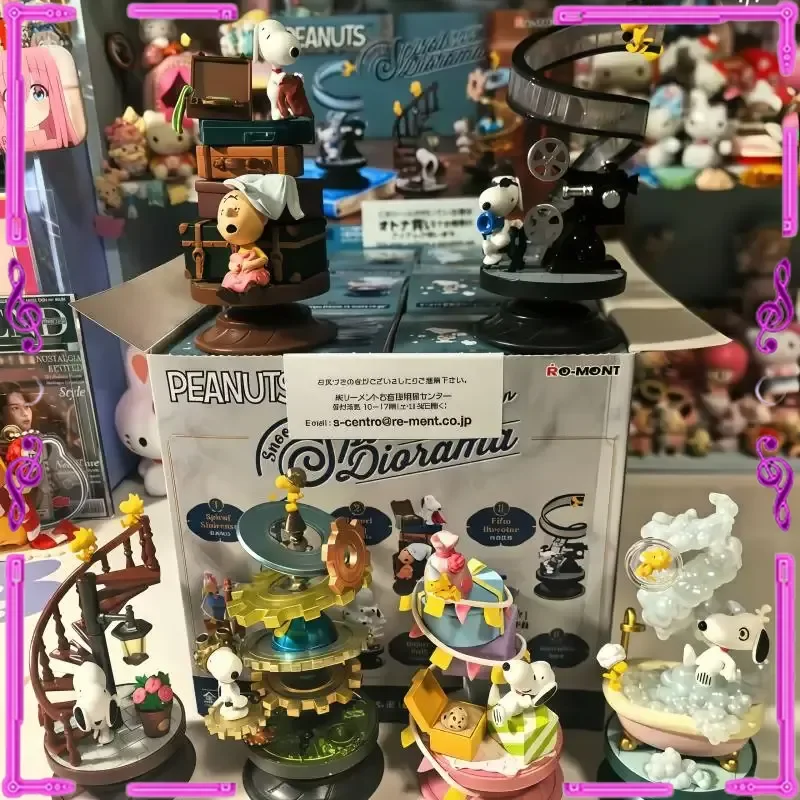 In Stock Snoopy Blind Box 3d Spiral Model Miniature Scene Figurines Collectible Desktop Action Figure Ornaments For Cartoon Fans
In Stock Snoopy Blind Box 3d Spiral Model Miniature Scene Figurines Collectible Desktop Action Figure Ornaments For Cartoon Fans