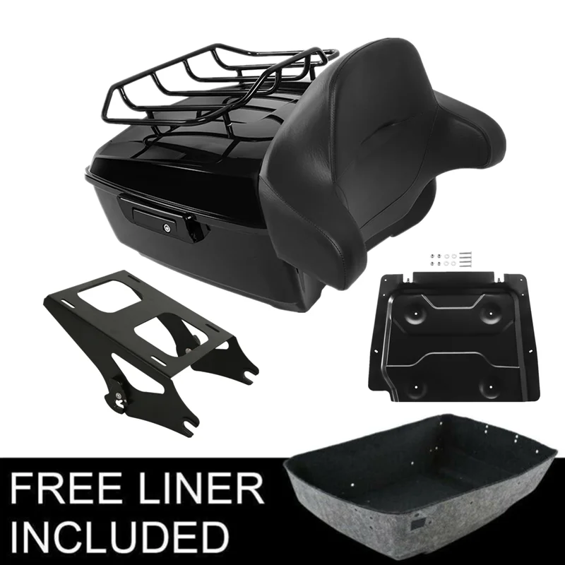 Motorcycle King Pack Trunk Pad Backrest Top Rack Base Plate For Harley Tour Pak Touring Street Road Electra Glide 2014-2023
Motorcycle King Pack Trunk Pad Backrest Top Rack Base Plate For Harley Tour Pak Touring Street Road Electra Glide 2014-2023