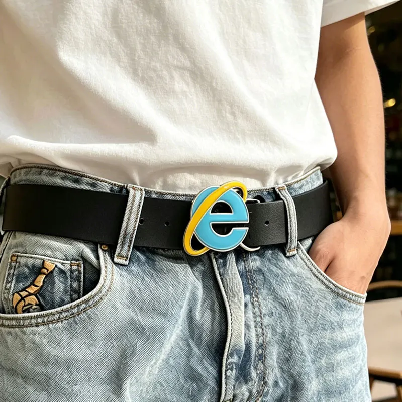 Y2k Explorer Logo Belt 90s Retro Rhinestone Studded Pu Leather Belt E-girl E-boy Streetwear Adjustable Fashion Accessory
Y2k Explorer Logo Belt 90s Retro Rhinestone Studded Pu Leather Belt E-girl E-boy Streetwear Adjustable Fashion Accessory