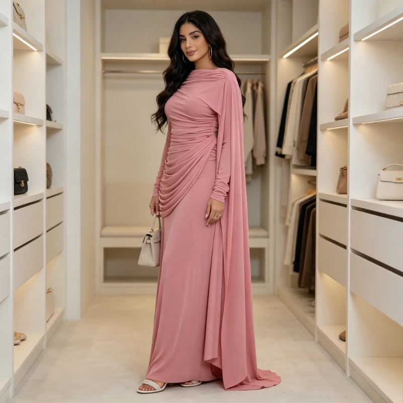 Eid Dress Shawl Abaya Women Muslim Party Dresses Islam Folds Vestidos Arab Long Robe Ramadan Morocco Dubai Jalabiya Kaftan
Eid Dress Shawl Abaya Women Muslim Party Dresses Islam Folds Vestidos Arab Long Robe Ramadan Morocco Dubai Jalabiya Kaftan