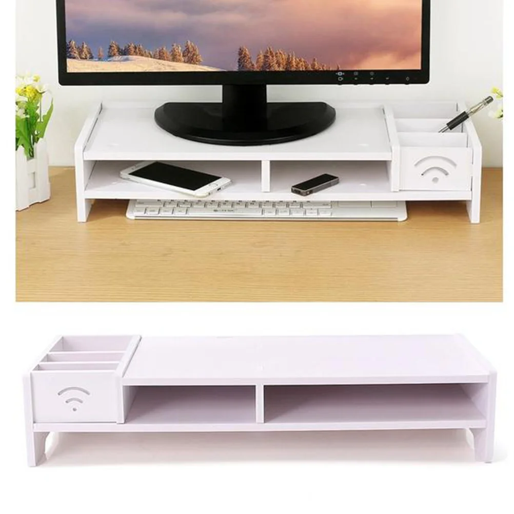 Wooden Monitor Stand 2 Tier Storage ganizer for Computer Desk Elevates Screens Reduces Strain Maximizes Laptop
Wooden Monitor Stand 2 Tier Storage ganizer for Computer Desk Elevates Screens Reduces Strain Maximizes Laptop