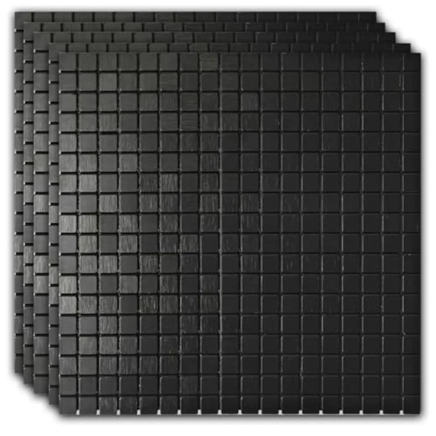 10pcs Matte Black Mosaic Wall Stickers for Bathroom/Kitchen/Showers - Peel Stick Waterproof Backsplash, Non-Slip Heat-Resistant
10pcs Matte Black Mosaic Wall Stickers for Bathroom/Kitchen/Showers - Peel Stick Waterproof Backsplash, Non-Slip Heat-Resistant