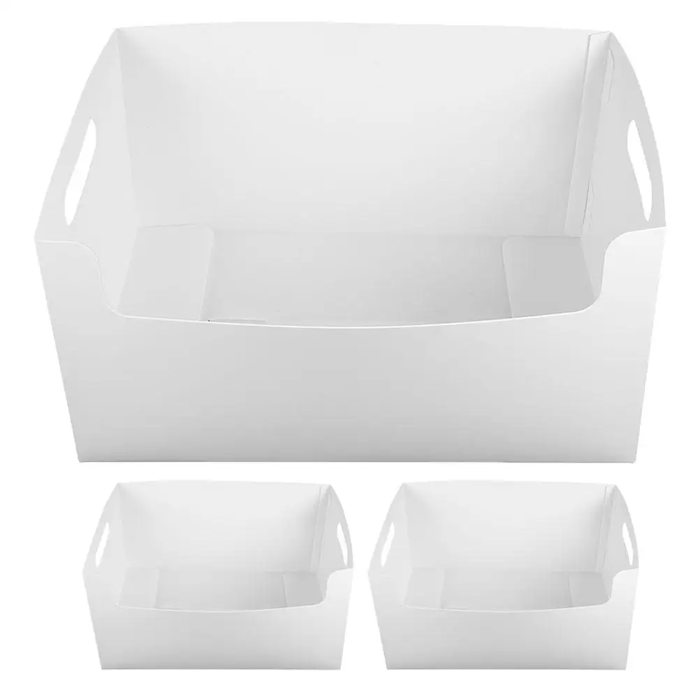 3 Pcs White Document Rack 25.5x17x13.5cm Desk Organizer Magazine Holder Creative Storage Case Simple Practical Container
3 Pcs White Document Rack 25.5x17x13.5cm Desk Organizer Magazine Holder Creative Storage Case Simple Practical Container