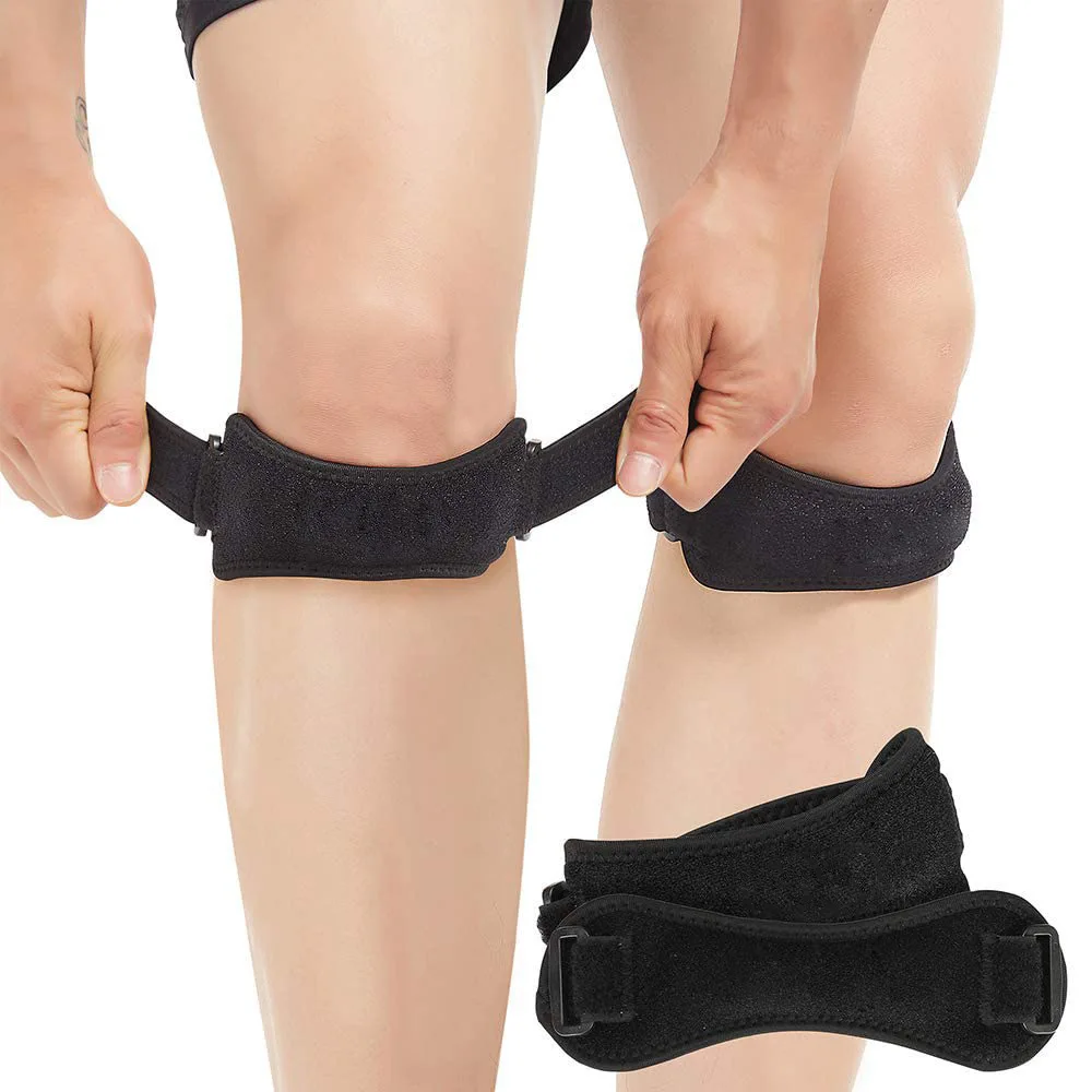 1pc Knee Braces Velcro Strap for Athletes Adjustable Shock Absorption Patella Knee Support Strap Patellar Tendon Stabilizer Band
1pc Knee Braces Velcro Strap for Athletes Adjustable Shock Absorption Patella Knee Support Strap Patellar Tendon Stabilizer Band