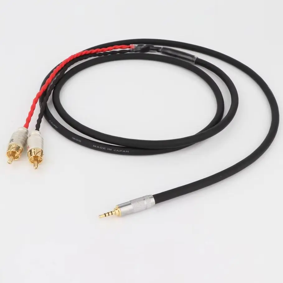 Preffair OFC Copper Hifi 2.5mm TRRS to 2 RCA Male Cable 2.5mm balance Jack to 2 RCA Audio Male Cable for Amplifier cable
Preffair OFC Copper Hifi 2.5mm TRRS to 2 RCA Male Cable 2.5mm balance Jack to 2 RCA Audio Male Cable for Amplifier cable