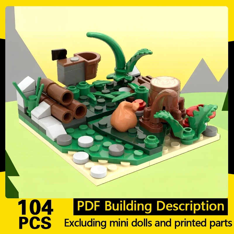 Medieval Castle Model MOC Building Bricks Logging In The Woods Scene Modular Technology Gifts Holiday Assemble Children Toy Suit
Medieval Castle Model MOC Building Bricks Logging In The Woods Scene Modular Technology Gifts Holiday Assemble Children Toy Suit