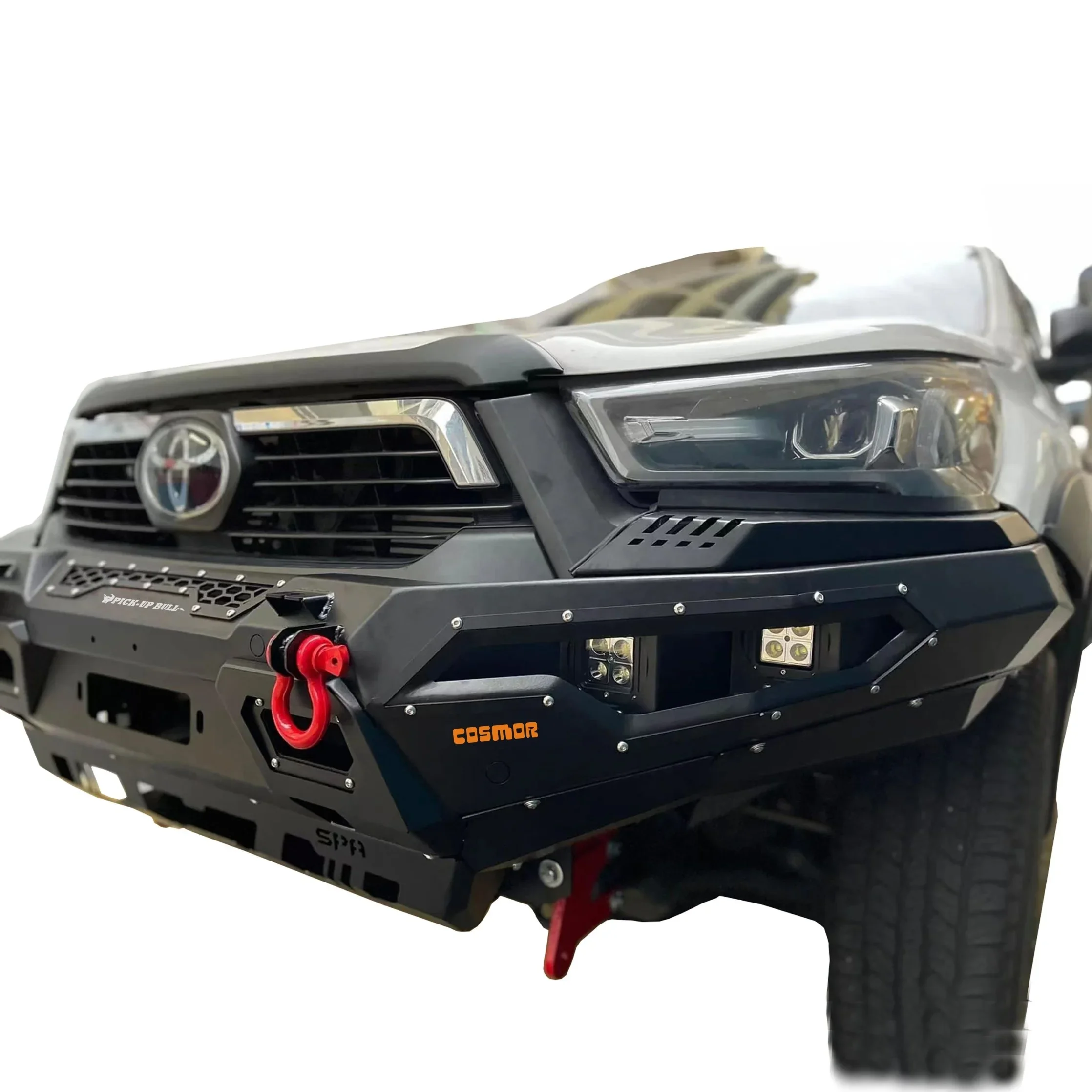BUMPER 2022 Revo 2021 Material Q235 Steel N/A for Toyotas Hilux 2021+ Ford Ranger Navapressure Transmittertriton Standard D-ring
BUMPER 2022 Revo 2021 Material Q235 Steel N/A for Toyotas Hilux 2021+ Ford Ranger Navapressure Transmittertriton Standard D-ring