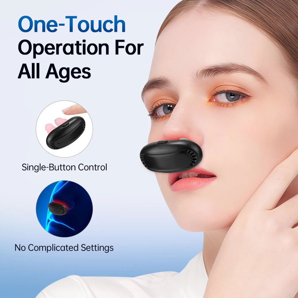 Red Light Nasal Therapy Improve Sleep Aid Device Infrared Nasal Device Enhanced Sleep Breathing Help Sleeping Stop Snoring
Red Light Nasal Therapy Improve Sleep Aid Device Infrared Nasal Device Enhanced Sleep Breathing Help Sleeping Stop Snoring