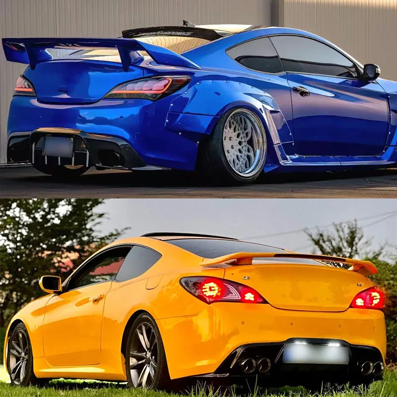 Suitable for 2009-2012 Hyundai Genesis Coupe rear bumper three-stage FRP material tuning body kit accessories
Suitable for 2009-2012 Hyundai Genesis Coupe rear bumper three-stage FRP material tuning body kit accessories