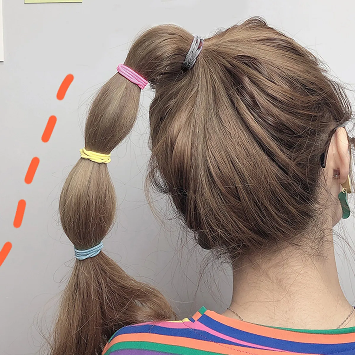 Набор из 2 простых резинок для волос: стильные резинки с бисером для девочек и женщин, легко сочетаются, для повседневного использования, модный аксессуар для хвоста
Набор из 2 простых резинок для волос: стильные резинки с бисером для девочек и женщин, легко сочетаются, для повседневного использования, модный аксессуар для хвоста