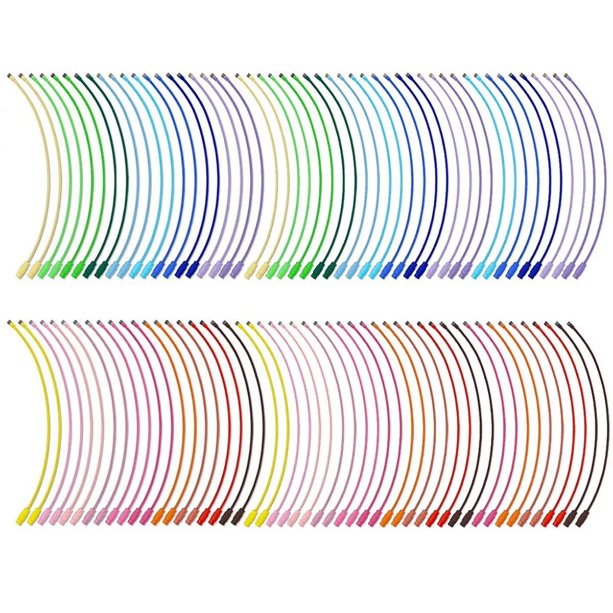 ABP-100 Pcs Steel Wire Ring Wire Keychain Cable Luggage Tag Loop Tag Keepers Cable Loop Rings for Keys Outdoor (5.9 Inch)
ABP-100 Pcs Steel Wire Ring Wire Keychain Cable Luggage Tag Loop Tag Keepers Cable Loop Rings for Keys Outdoor (5.9 Inch)