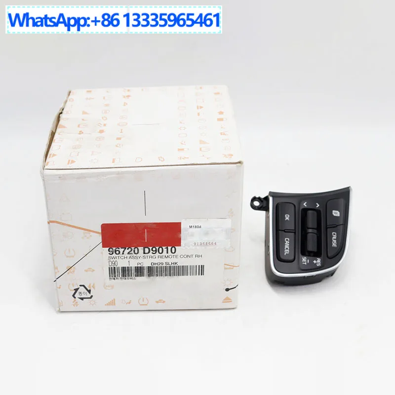 96720D9010 Steering wheel cruise control switch for Kia Sportage 2016 2017
96720D9010 Steering wheel cruise control switch for Kia Sportage 2016 2017