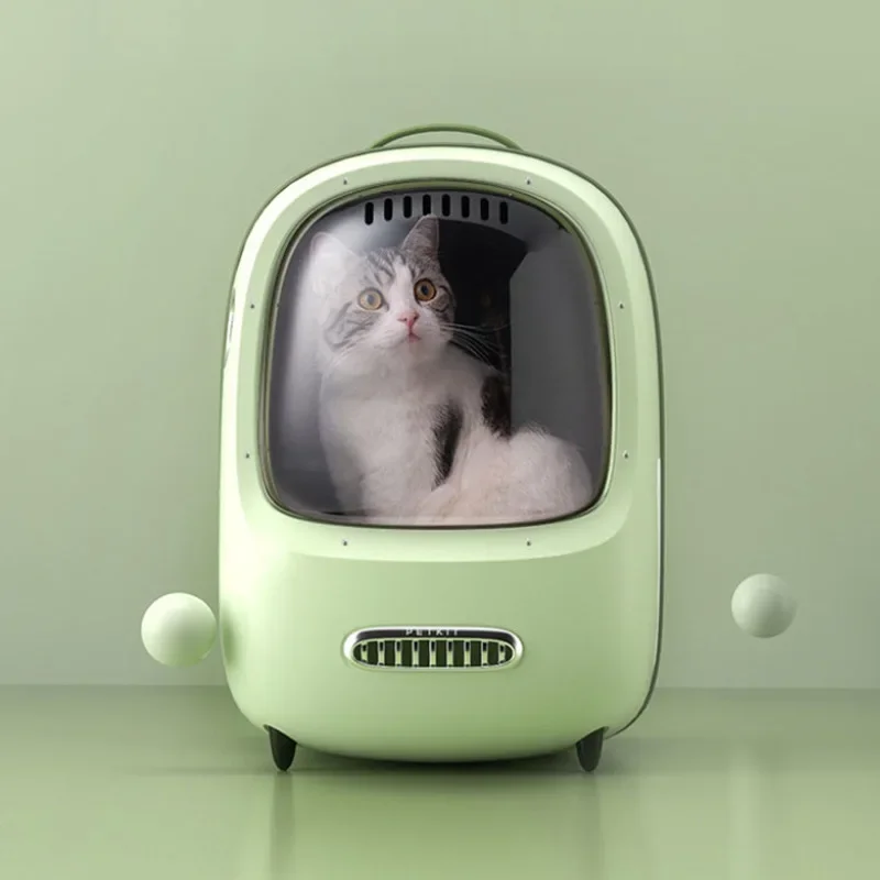 Сумка для кошек свежего воздуха для домашних животных, портативная сумка на двойное плечо, космическая капсула большой емкости
Сумка для кошек свежего воздуха для домашних животных, портативная сумка на двойное плечо, космическая капсула большой емкости