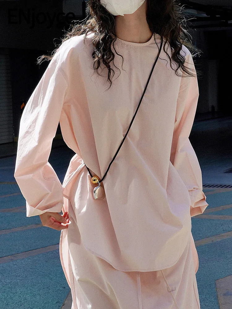 2024 Spring Summer Women Simple Round Neck Blouses Korean Style Casual Loose Blouses Long Sleeve Tops Sun Protection Streetwear
2024 Spring Summer Women Simple Round Neck Blouses Korean Style Casual Loose Blouses Long Sleeve Tops Sun Protection Streetwear
