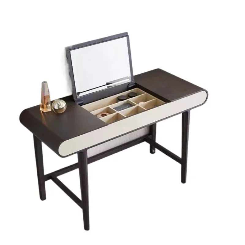 Italian minimalist dresser smoky flip-top mini space-saving makeup table
Italian minimalist dresser smoky flip-top mini space-saving makeup table