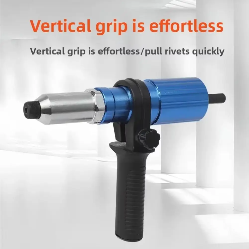 2.4mm-4.8mm Electric Rivet Stapler Aluminum Alloy Drill Adapter Cordless Rivet Nut Stapler Conversion Adapter
2.4mm-4.8mm Electric Rivet Stapler Aluminum Alloy Drill Adapter Cordless Rivet Nut Stapler Conversion Adapter