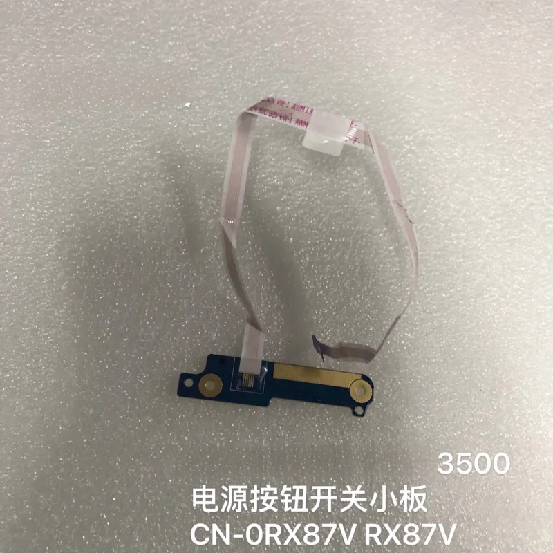 H FOR Dell Latitude 3500 Power Button Switch Panel CN-0RX87V RX87V
H FOR Dell Latitude 3500 Power Button Switch Panel CN-0RX87V RX87V