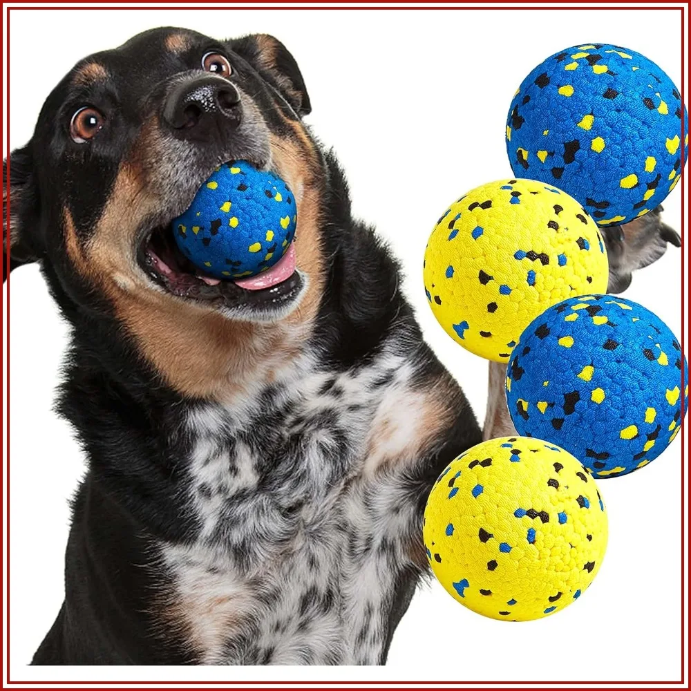Durable Dog Balls for Aggressive Chewers, Fetch & Teething Toys for Large Medium Small Dogs, 4 Pack
Durable Dog Balls for Aggressive Chewers, Fetch & Teething Toys for Large Medium Small Dogs, 4 Pack