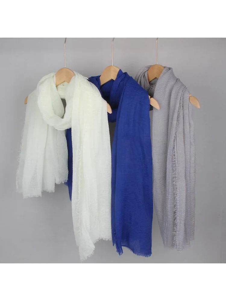 2026 Solid Color Headscarf Cotton and Hemp Scarf Women's Single Color Cotton and Hemp Bubble Towel Sunscreen Towel
2026 Solid Color Headscarf Cotton and Hemp Scarf Women's Single Color Cotton and Hemp Bubble Towel Sunscreen Towel