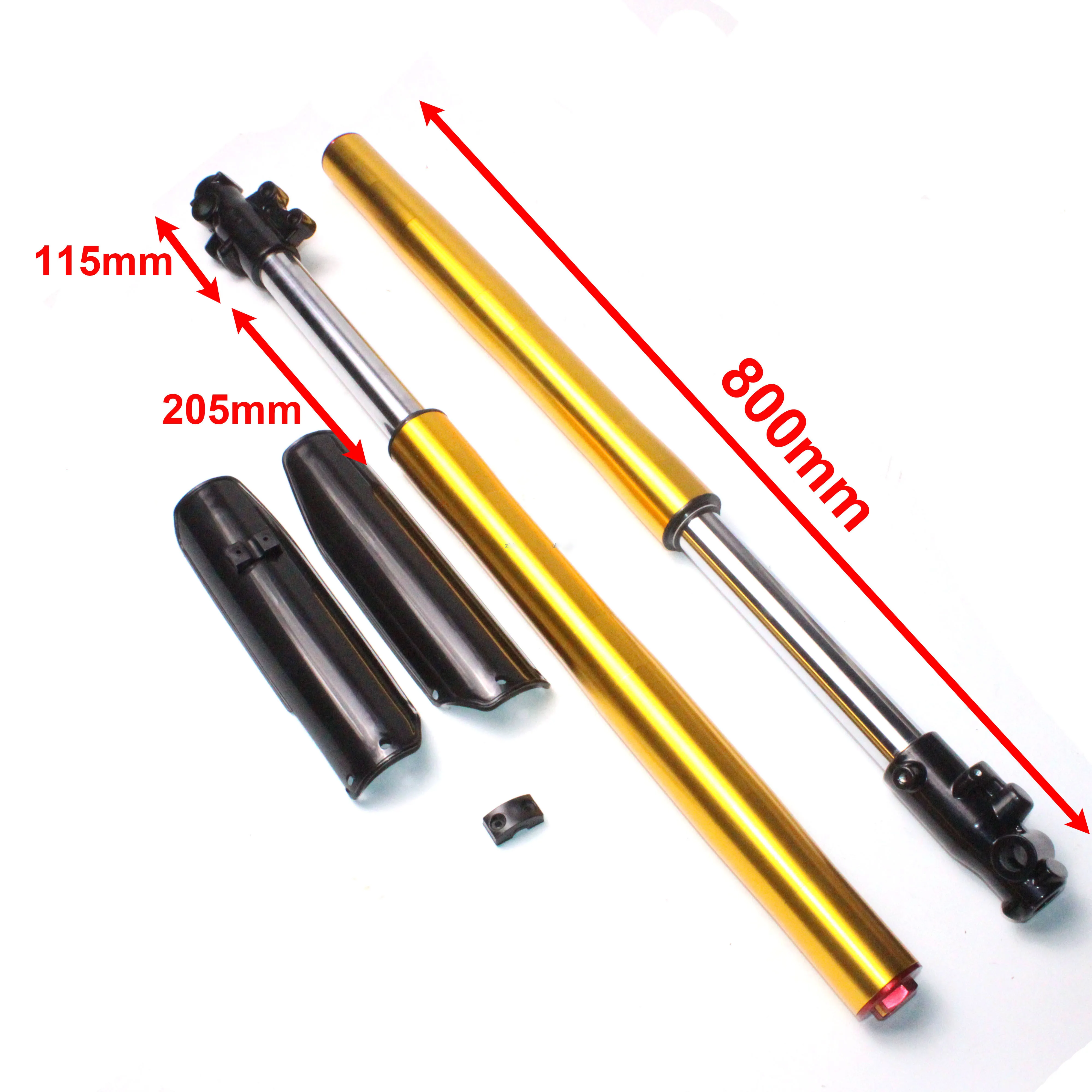 800MM Front Inverted Fork Shock Absorption 45MM/48MM for Dirt Pit Bike CRF KLX With Protector Cover
800MM Front Inverted Fork Shock Absorption 45MM/48MM for Dirt Pit Bike CRF KLX With Protector Cover