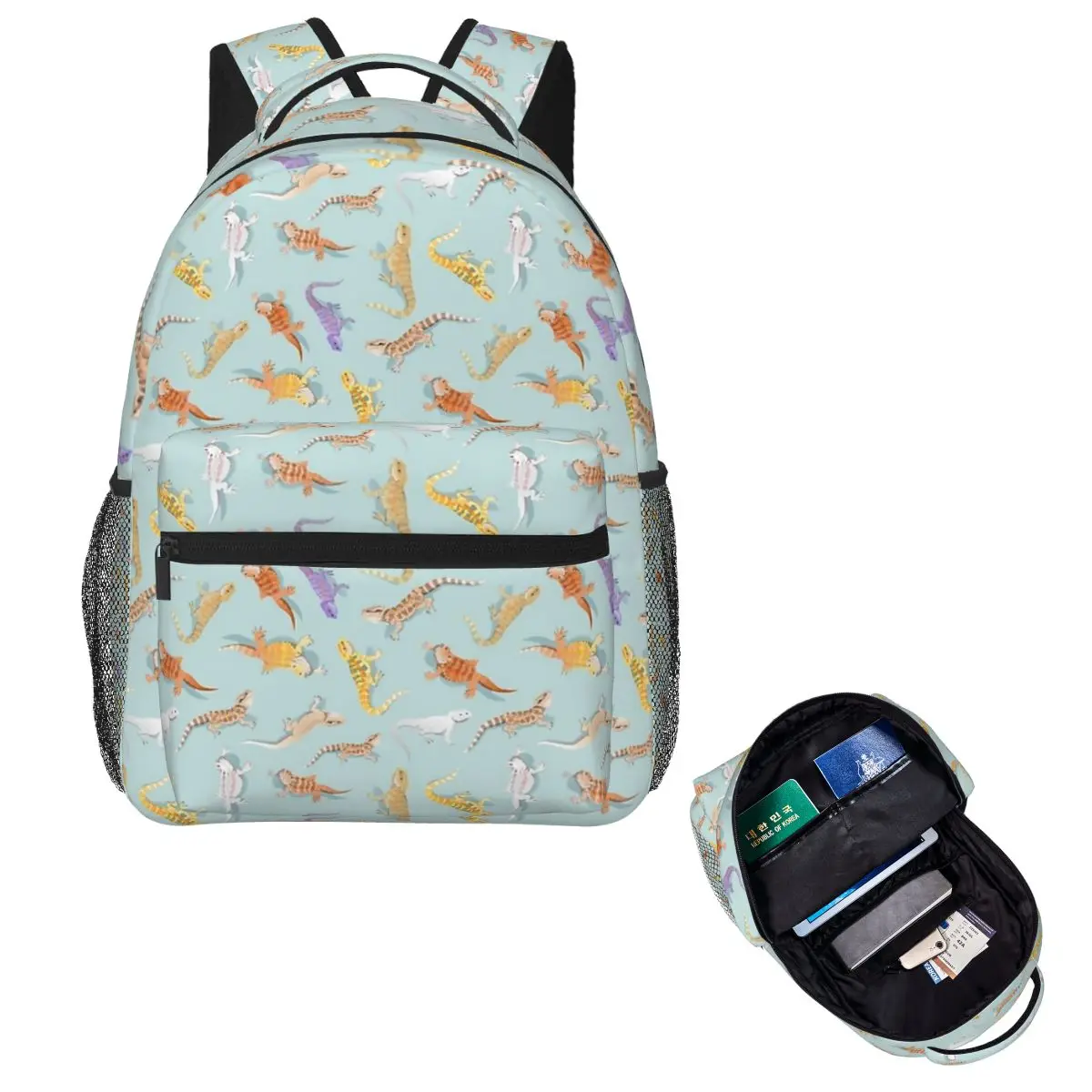 Рюкзак с бородатым драконом и синим разбросанным узором, Лидер продаж, рюкзак большой вместимости для мальчиков и девочек, школьная сумка, сумки на плечо
Рюкзак с бородатым драконом и синим разбросанным узором, Лидер продаж, рюкзак большой вместимости для мальчиков и девочек, школьная сумка, сумки на плечо