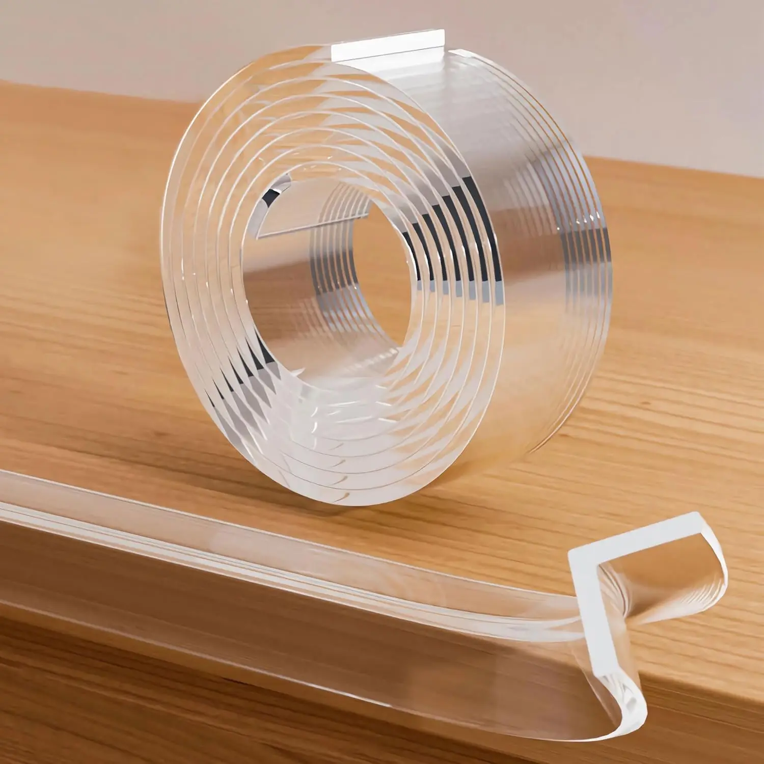 Clear Edge Protector Strip for Baby Safety, Soft Corner Guards for Furniture, 3.3ft Length
Clear Edge Protector Strip for Baby Safety, Soft Corner Guards for Furniture, 3.3ft Length