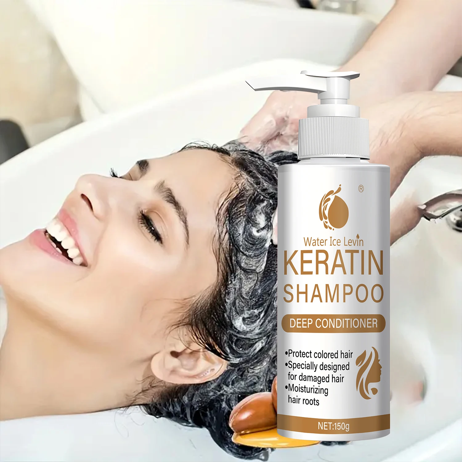 Keratin Shampoo Deep Conditioner, Moisturizing, Protects Colored & Damaged Hair, Nourishes Hair Roots with Biotin & Collagen
Keratin Shampoo Deep Conditioner, Moisturizing, Protects Colored & Damaged Hair, Nourishes Hair Roots with Biotin & Collagen
