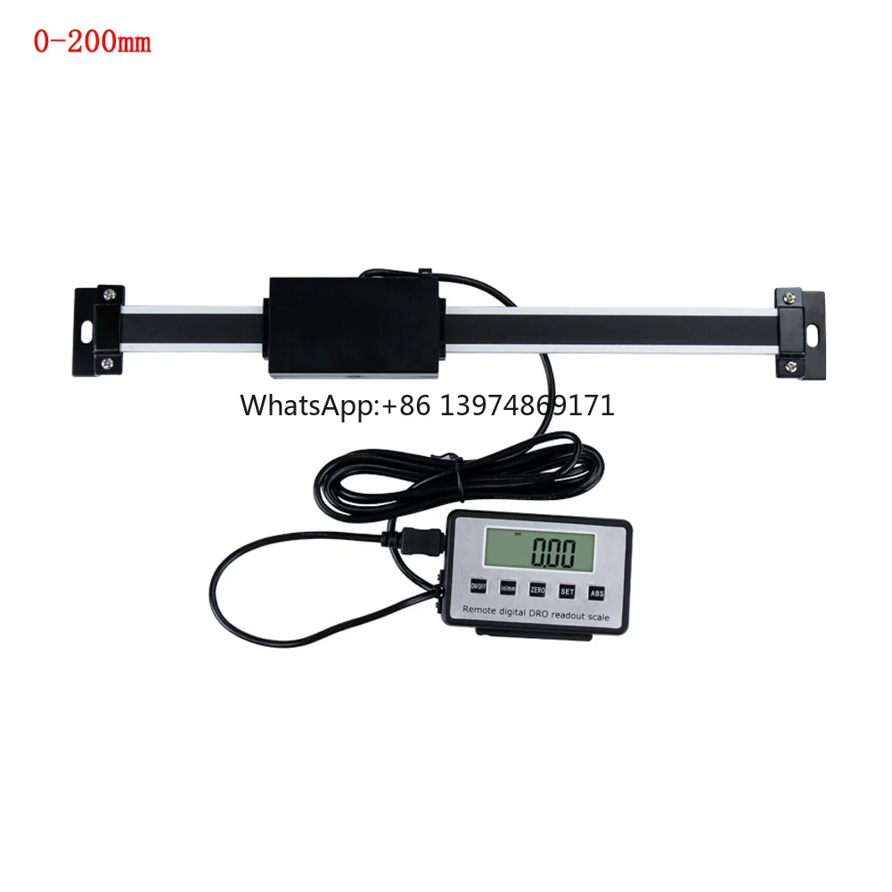 0-150/200/300mm Remote Electronic Digital linear Scale Table Readout Scale for Bridgeport Mill Lathe Linear Ruler with LCD Base
0-150/200/300mm Remote Electronic Digital linear Scale Table Readout Scale for Bridgeport Mill Lathe Linear Ruler with LCD Base