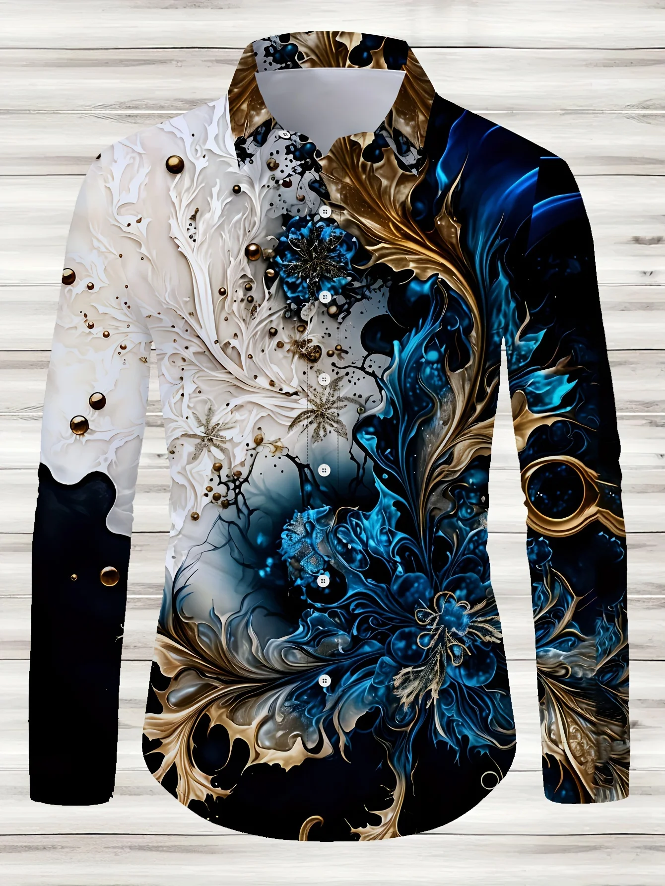 3D Luxury Color Print Men's Long Sleeve Shirts Outdoor Street Casual Fashion Lapel Button Tops Loose Breathable Creative Clothes
3D Luxury Color Print Men's Long Sleeve Shirts Outdoor Street Casual Fashion Lapel Button Tops Loose Breathable Creative Clothes