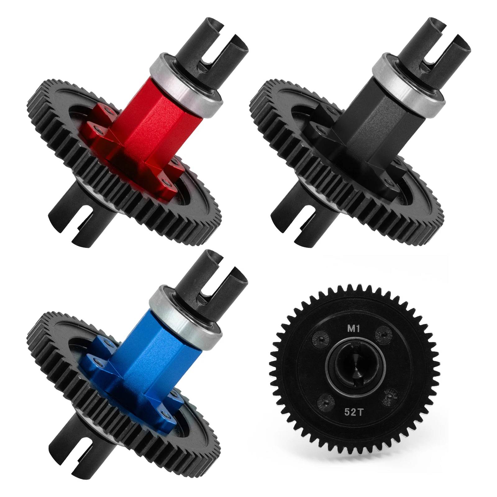 Дифференциал 52T для Traxxas 1/8 Sledg 4WD RC автомобиля, металлический центральный дифференциал, детали для обновления прямого вала
Дифференциал 52T для Traxxas 1/8 Sledg 4WD RC автомобиля, металлический центральный дифференциал, детали для обновления прямого вала