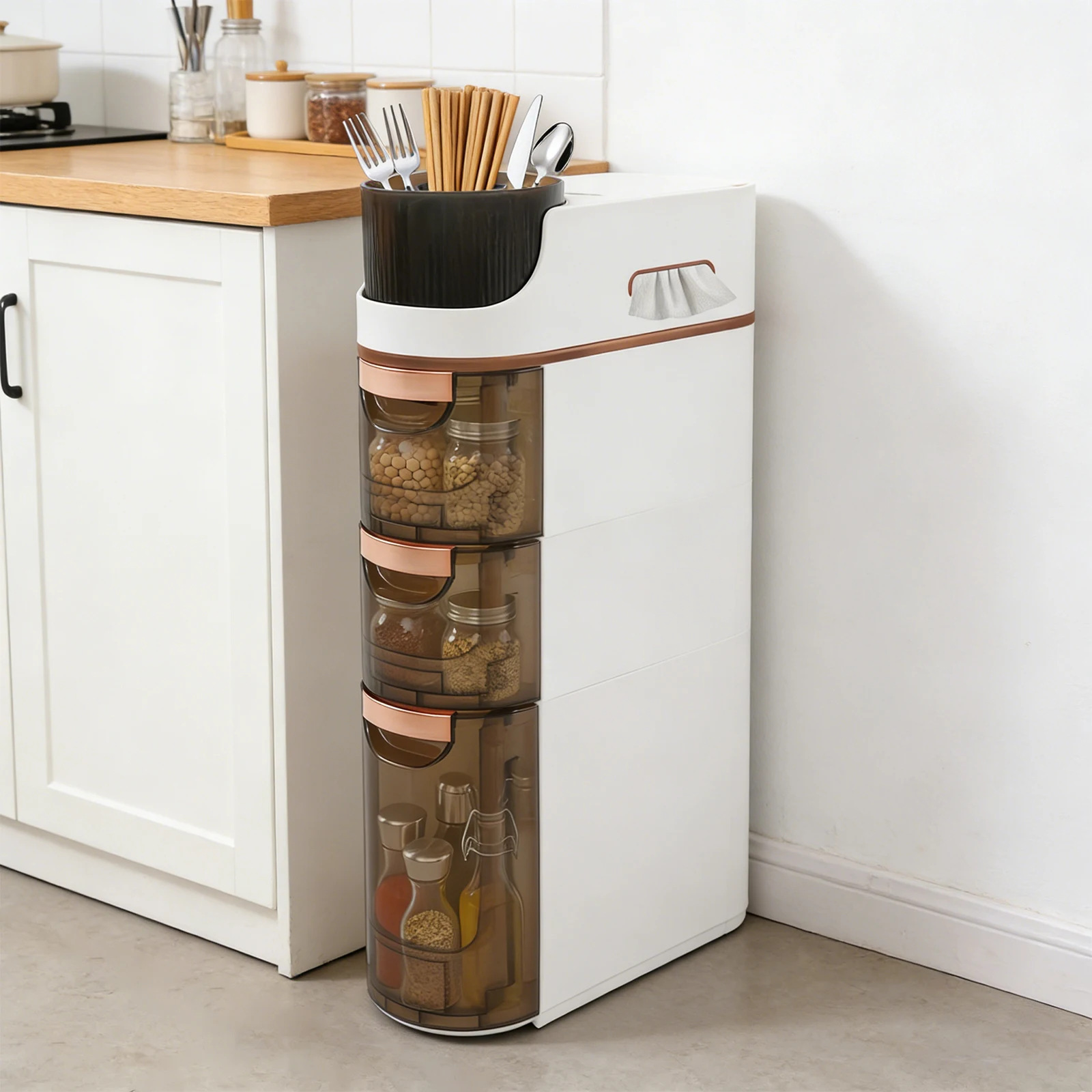 Vertical Narrow PP Storage Cabinet Waterproof Dustproof Multi-Compartment Classification Storage No Assembly Required
Vertical Narrow PP Storage Cabinet Waterproof Dustproof Multi-Compartment Classification Storage No Assembly Required
