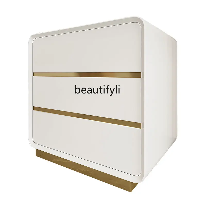 Bedroom Bedside Table Small Bedside Cabinet Solid Wood Chest of Drawer Bedside Cabinet Paint Home
Bedroom Bedside Table Small Bedside Cabinet Solid Wood Chest of Drawer Bedside Cabinet Paint Home