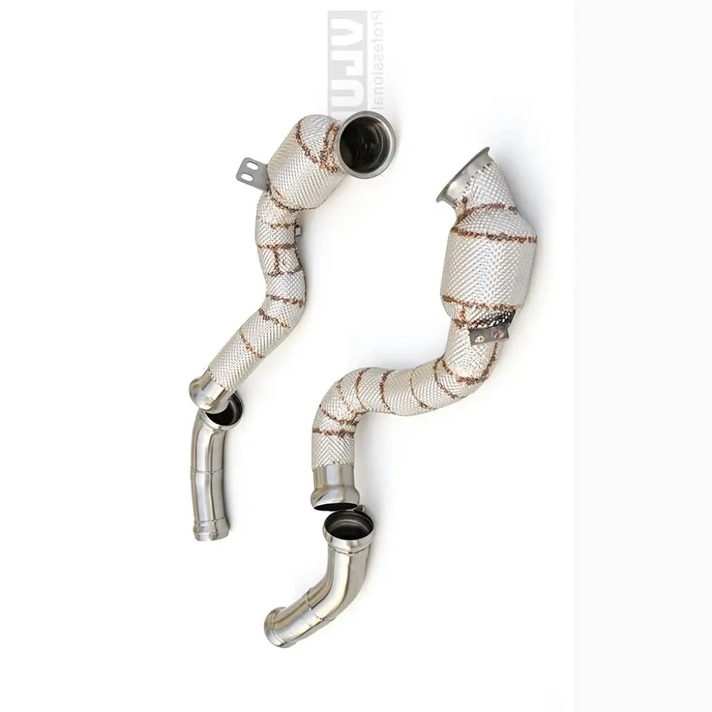 Stainless Steel High Performance Exhaust Downpipe for Mercedes AMG GT 63/63S 4.0T 2018-2024
Stainless Steel High Performance Exhaust Downpipe for Mercedes AMG GT 63/63S 4.0T 2018-2024