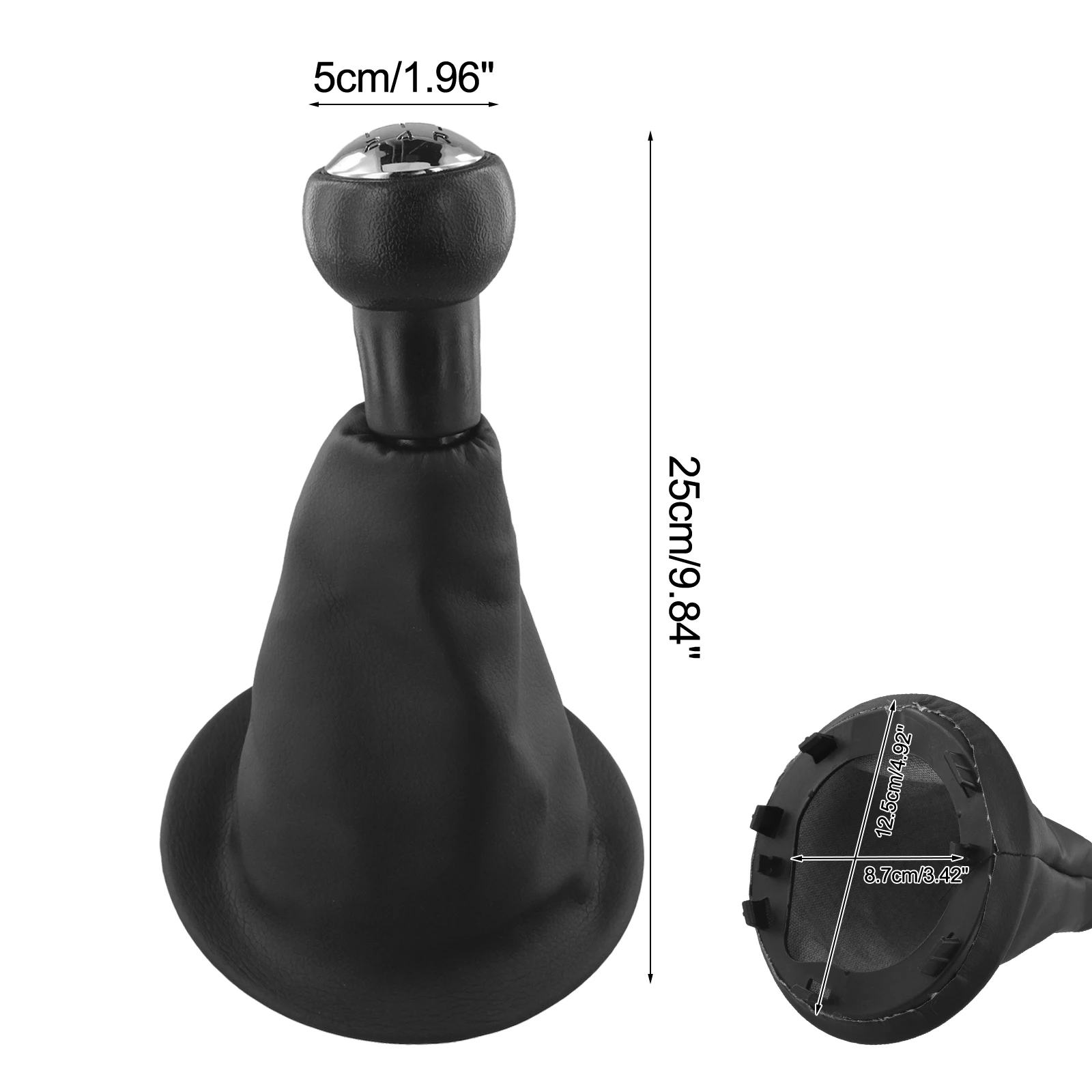 Черный 5-скоростной рычаг переключения передач. Удобные обогреватели для ног. Улучшенная защита. Высококачественная установка. Пластиковый материал, совместимый с OEM.
Черный 5-скоростной рычаг переключения передач. Удобные обогреватели для ног. Улучшенная защита. Высококачественная установка. Пластиковый материал, совместимый с OEM.