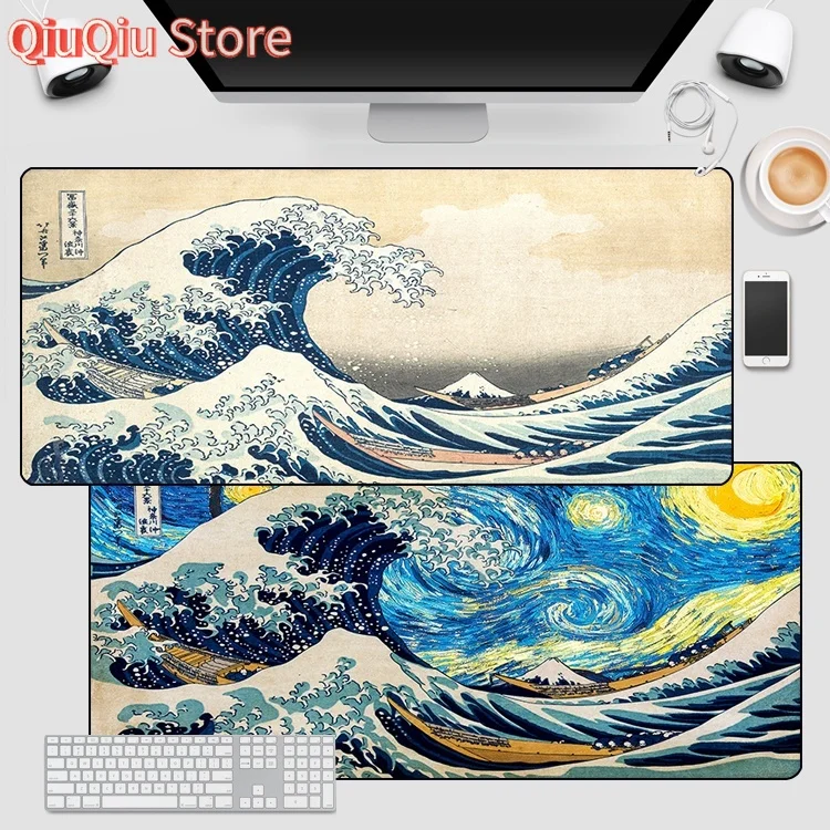Japan Great Waves Art Locking Edge Large Rubber Mouse Pad Mousepad Mat for Csgo Dota
Japan Great Waves Art Locking Edge Large Rubber Mouse Pad Mousepad Mat for Csgo Dota