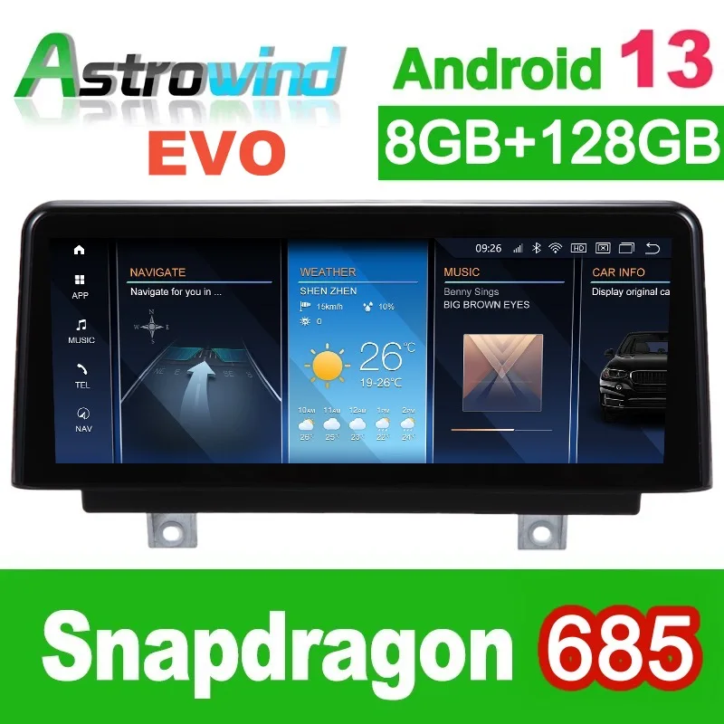 12.5" 8G RAM 128G ROM Android 13 Car Audio Video Media Stereo GPS ForBMW 3 Series F30 F31 F34 4 Series F32 F33 F36 2013-2017
12.5" 8G RAM 128G ROM Android 13 Car Audio Video Media Stereo GPS ForBMW 3 Series F30 F31 F34 4 Series F32 F33 F36 2013-2017