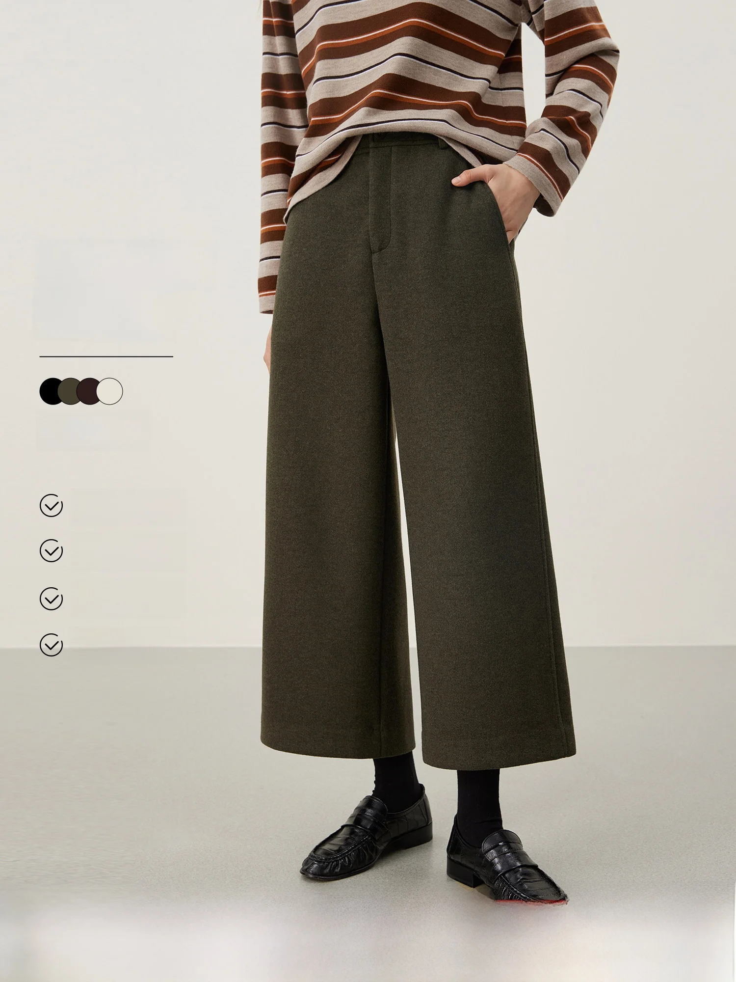 High Quali Retro Commuter 3D Tailored High Densi Loomed Women's Straight Leg Casual Pants Autumn Winter MIJOR Polyester B...
High Quali Retro Commuter 3D Tailored High Densi Loomed Women's Straight Leg Casual Pants Autumn Winter MIJOR Polyester B...