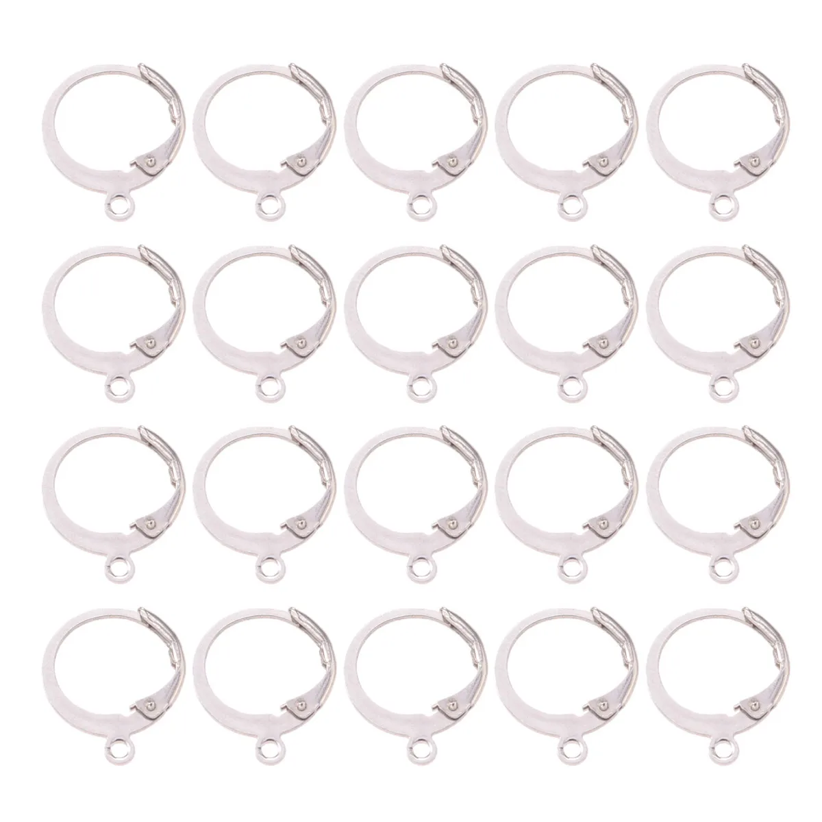 100 PCS Small Hoop Earrings Women Stainless Steel Accessories Diy Jewelry for Stud Miss
100 PCS Small Hoop Earrings Women Stainless Steel Accessories Diy Jewelry for Stud Miss