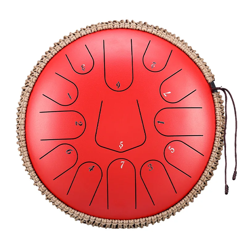 Hooqu Handwork Hand Pan Steel Tongue Drum Free Gift Percussion Instrument 12''13 Notes
Hooqu Handwork Hand Pan Steel Tongue Drum Free Gift Percussion Instrument 12''13 Notes