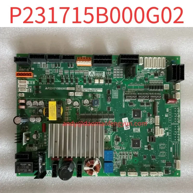 Second-hand Elevator door machine board P231715B000G02
Second-hand Elevator door machine board P231715B000G02
