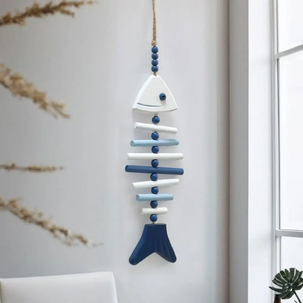 Mediterranean Style Wall Mounted Wooden Fish Pendant Exquisite Durable Fish Bone Pendant Unique Fish Hanging Ornament Wall
Mediterranean Style Wall Mounted Wooden Fish Pendant Exquisite Durable Fish Bone Pendant Unique Fish Hanging Ornament Wall
