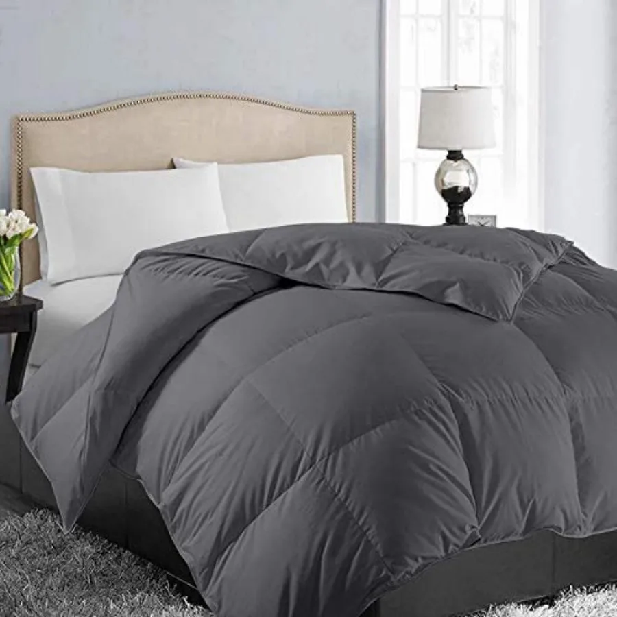 Size Down Alternative Comforter - Quilted Duvet Insert for All Seasons, Soft Lightweight with Corner Tabs, Summer Winter Warm B
Size Down Alternative Comforter - Quilted Duvet Insert for All Seasons, Soft Lightweight with Corner Tabs, Summer Winter Warm B