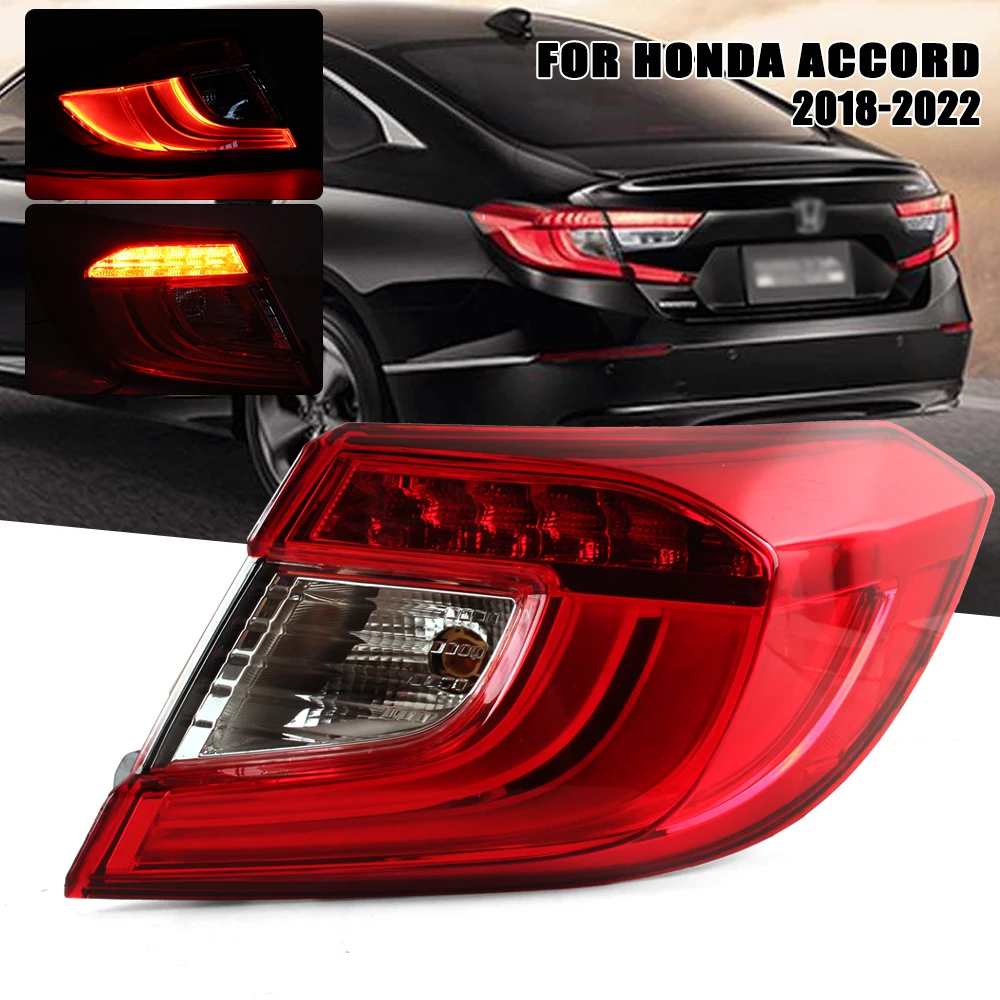 Left/Right Side Tail Lamp FOR HONDA ACCORD Sedan 2018 2019 2020 Rear Tail Light Brake Lamp with
Left/Right Side Tail Lamp FOR HONDA ACCORD Sedan 2018 2019 2020 Rear Tail Light Brake Lamp with