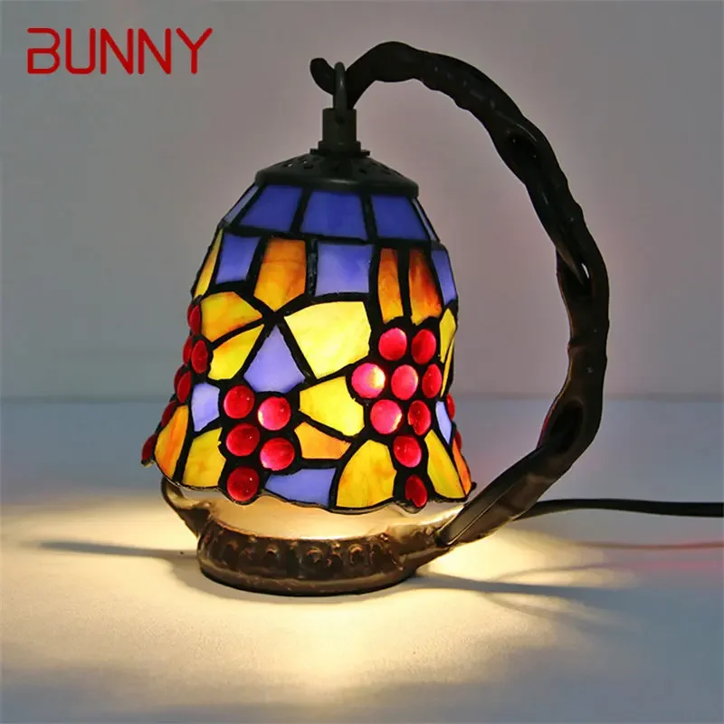BUNNY Contemporary Table Lamp LED Exquisite Tiffany Glass Desk Light Fashion Decor For Home Study Bedroom Bedside
BUNNY Contemporary Table Lamp LED Exquisite Tiffany Glass Desk Light Fashion Decor For Home Study Bedroom Bedside
