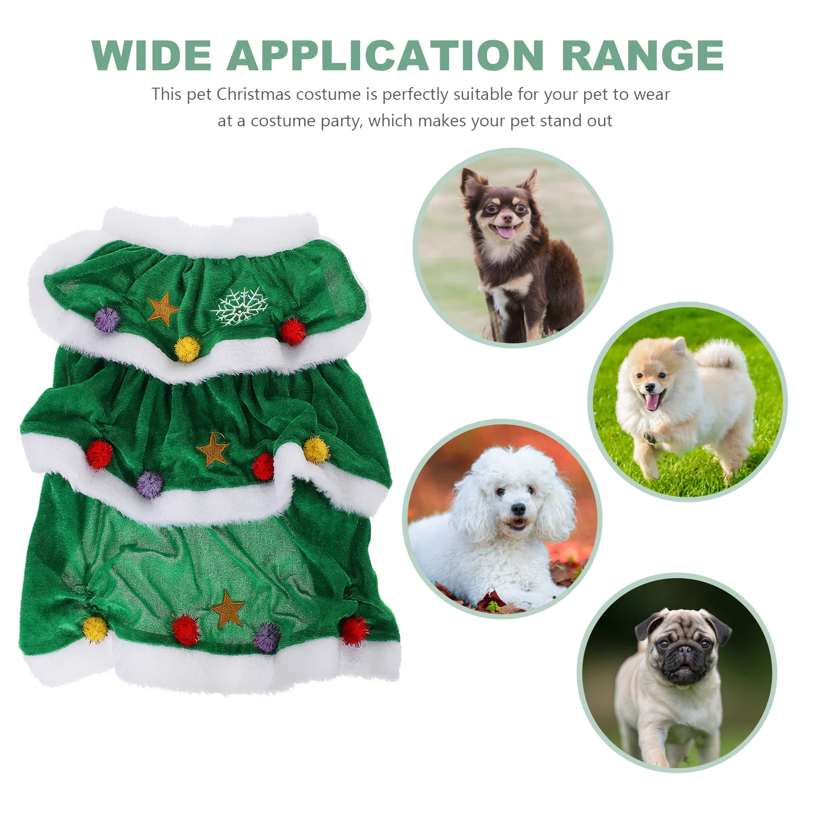 Christmas Tree Shaped Dog Costume Green Large 35cm Cute Puppy Dress for Christmas Party Pet Clothes Dog Clothes
Christmas Tree Shaped Dog Costume Green Large 35cm Cute Puppy Dress for Christmas Party Pet Clothes Dog Clothes