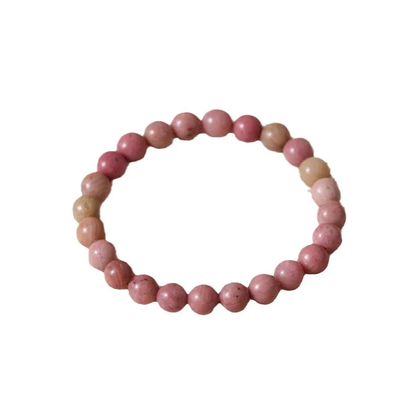 Natural Rhodonite Bracelet Vintage Niche Pink Rhodochrosite Beaded Bracelet for Women Bestie Birthday Gifts
Natural Rhodonite Bracelet Vintage Niche Pink Rhodochrosite Beaded Bracelet for Women Bestie Birthday Gifts