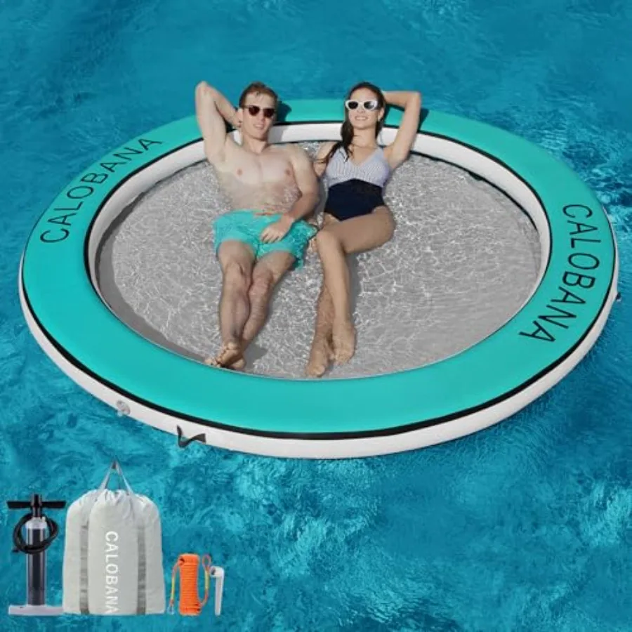 Round Floating Ring Inflatable Water Hammock Heavy Duty River Floats Lake Raft for Adults Tanning Pool Lounger Float Island Pla
Round Floating Ring Inflatable Water Hammock Heavy Duty River Floats Lake Raft for Adults Tanning Pool Lounger Float Island Pla